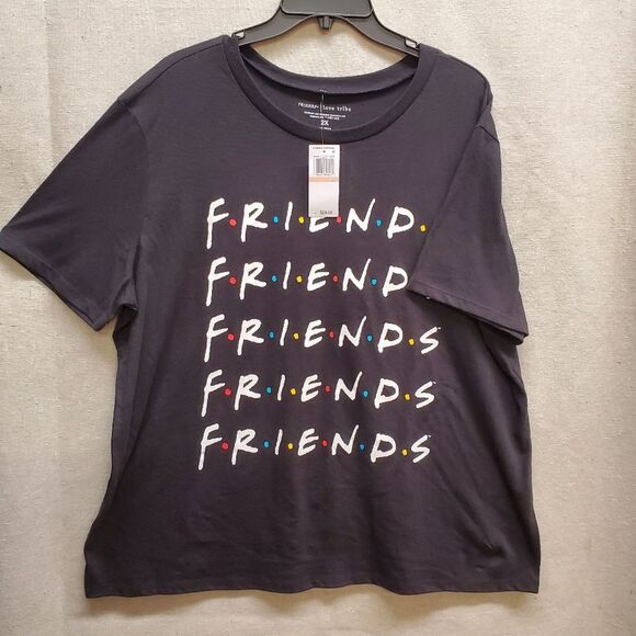 Hybrid Apparel Tops - FRIENDS Love Tribe Hybrid Apparel T-Shirt in Size 2X